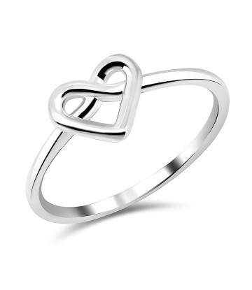 Infinite Heart Silver Ring NSR-488